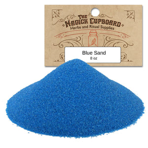 Sand for Incense Burners (8 oz) - Blue