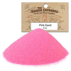 Sand for Incense Burners (8 oz) - Pink