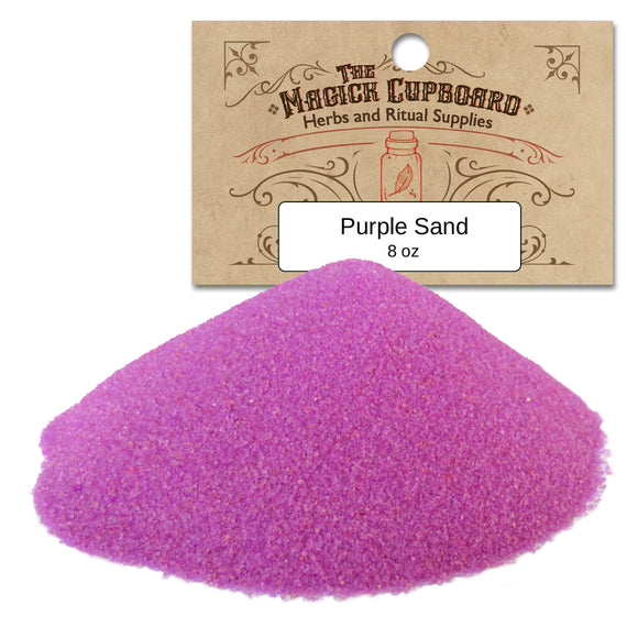 Sand for Incense Burners (8 oz) - Purple