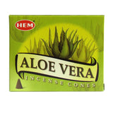 HEM Incense Cones - Aloe Vera