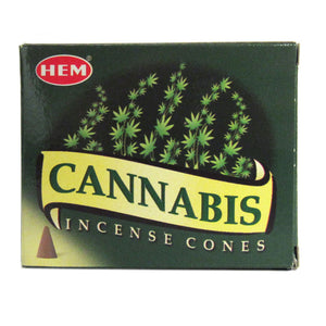 HEM Incense Cones - Cannabis
