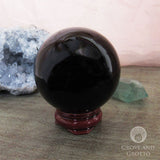 Black Crystal Gazing Ball (50 mm)
