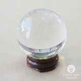 Clear Crystal Gazing Ball (50 mm)