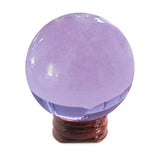 Lavender Crystal Gazing Ball (50 mm)