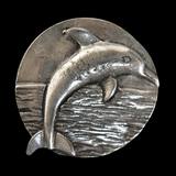 Animal-Speak Pewter Animal Charm (Single) Dolphin