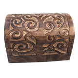 Spiral Tree Chest with Domed Lid