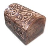 Spiral Tree Chest with Domed Lid