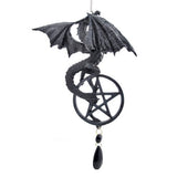 Dragon Hanging Figurine with Pentacle