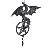 Dragon Hanging Figurine with Pentacle
