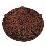 Dryad Design Celtic Knotwork Pentacle Plaque
