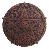 Dryad Design Celtic Knotwork Pentacle Plaque