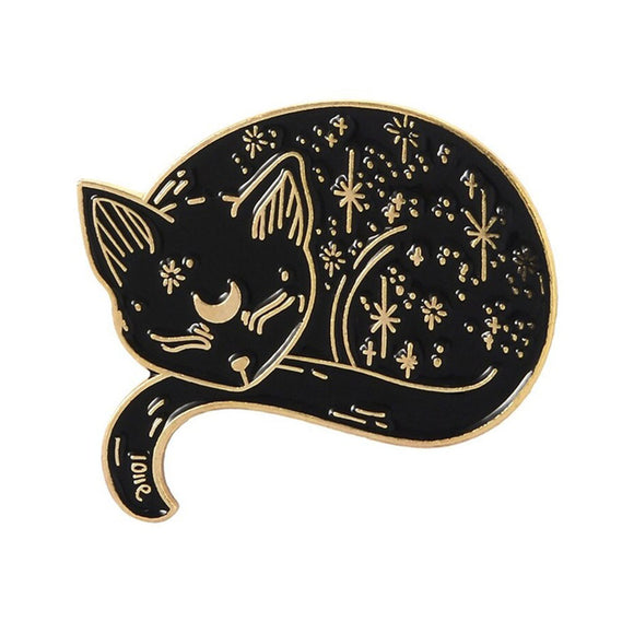 Luna Cat Enamel Pin