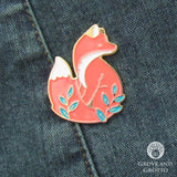 Fox Enamel Pin