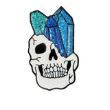 Crystal Skull Enamel Pin