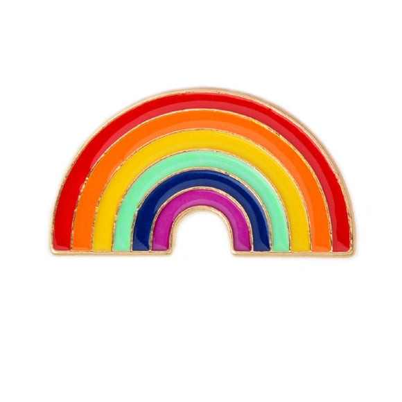 Rainbow Enamel Pin