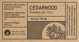 Cedarwood Essential Oil (10 ml)