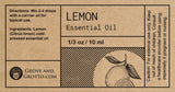 Lemon Essential Oil (10 ml)