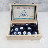 Evil Eye Glass Token