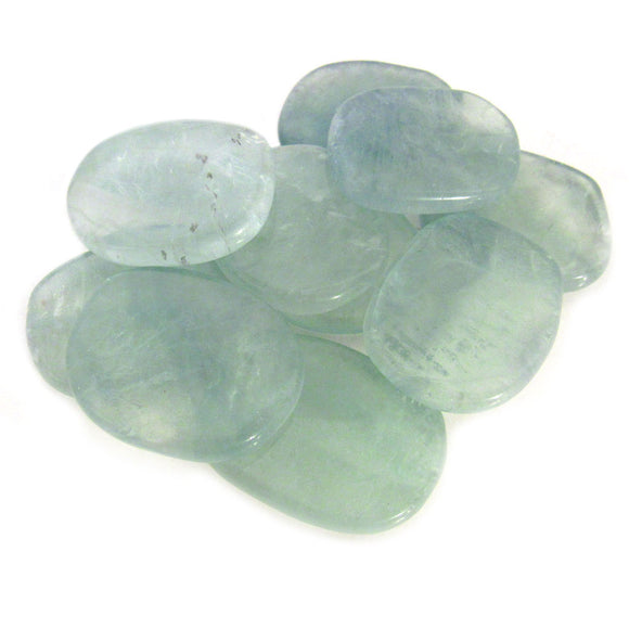 Green Fluorite Flat Stone (1 Piece)