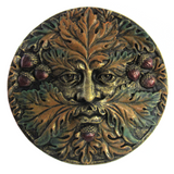 Green Man Seasonal Plaque (Fall)