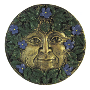 Green Man Seasonal Plaque (Spring)