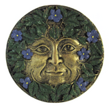 Green Man Seasonal Plaque (Spring)