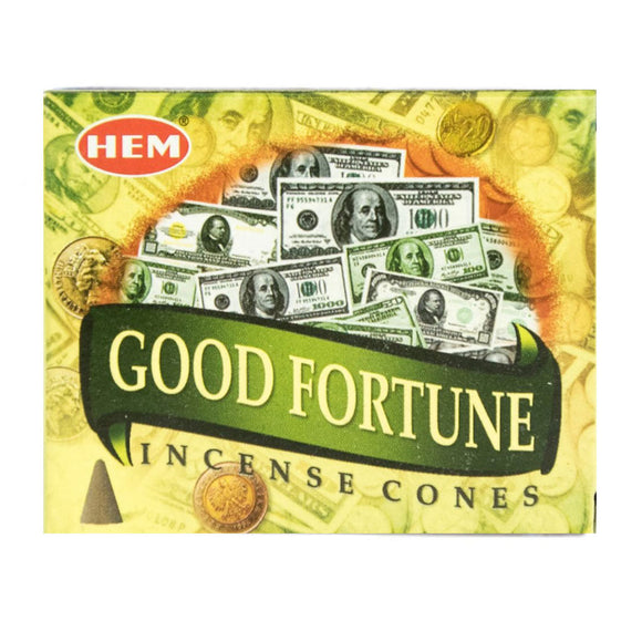 HEM Incense Cones - Good Fortune
