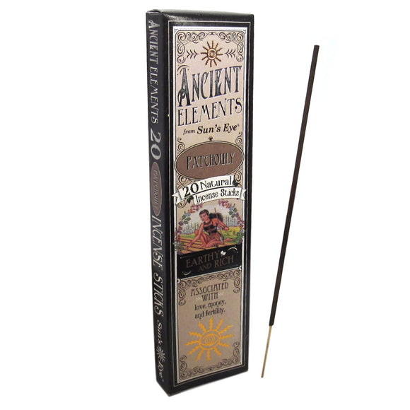 Ancient Elements Incense by Sun's Eye - Patchouly