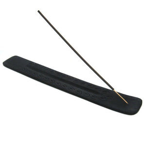 Black Wood Incense Burner