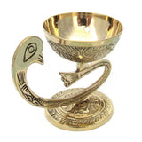 Brass Peacock Incense Burner