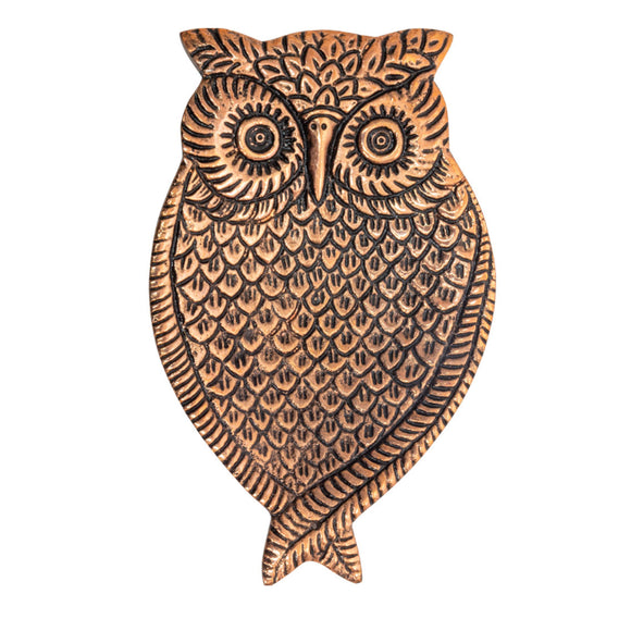 Owl Incense Burner (Copper)