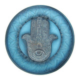 Blue Hamsa Incense Burner