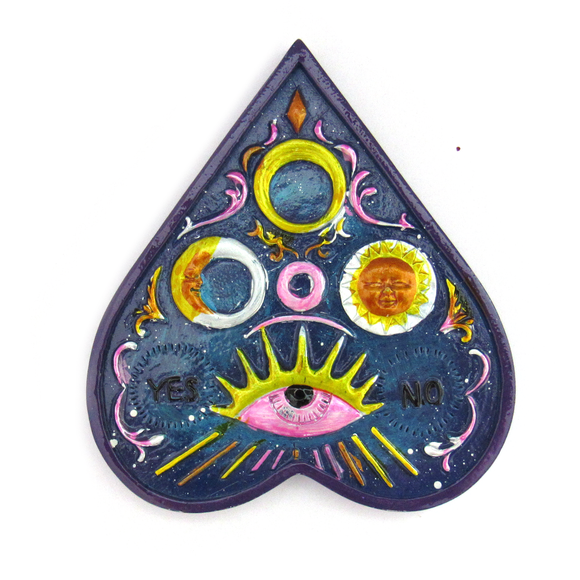 Ouija Planchette Incense Burner