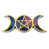 Celestial Triple Moon Incense Burner