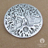 Tree of Life Metal Incense Burner