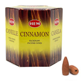 HEM Backflow Incense Cones - Cinnamon