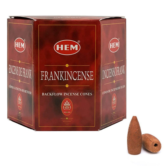 HEM Backflow Incense Cones - Frankincense