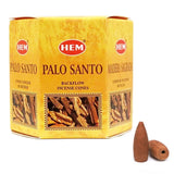 HEM Backflow Incense Cones - Palo Santo