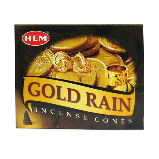 HEM Incense Cones - Gold Rain