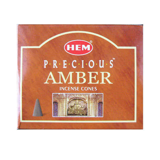 HEM Incense Cones - Precious Amber