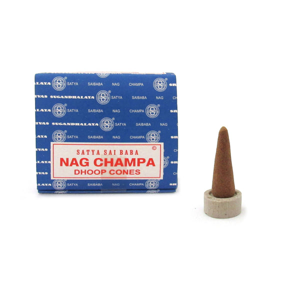 Dhoop Incense Cones by Satya - Nag Champa