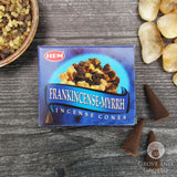 HEM Incense Cones - Frankincense-Myrrh