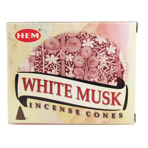 HEM Incense Cones - White Musk