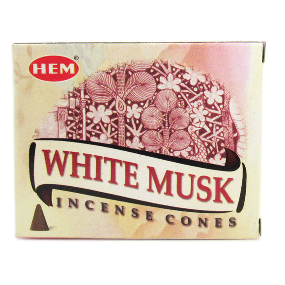 HEM Incense Cones - White Musk