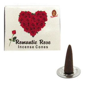 Kamini Incense Cones - Romantic Rose