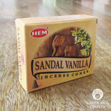 HEM Incense Cones - Sandal Vanilla