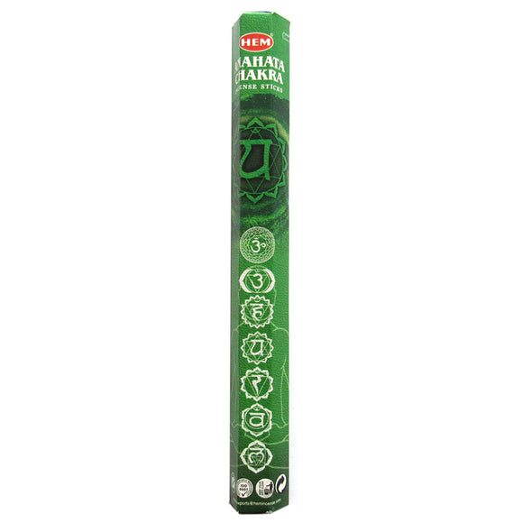 HEM Incense Sticks - Heart Chakra (20 Sticks)