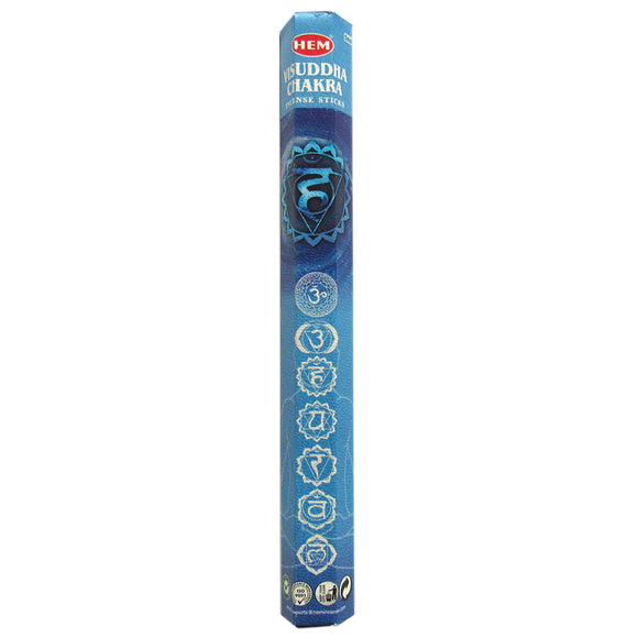 HEM Incense Sticks - Throat Chakra (20 Sticks)