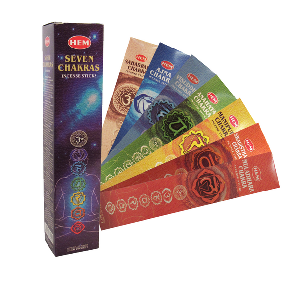 HEM Seven Chakras Incense Set