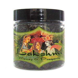 Lakshmi (Wealth and Prosperity) Resin Incense Jar by Prabhuji's (2.4 oz)